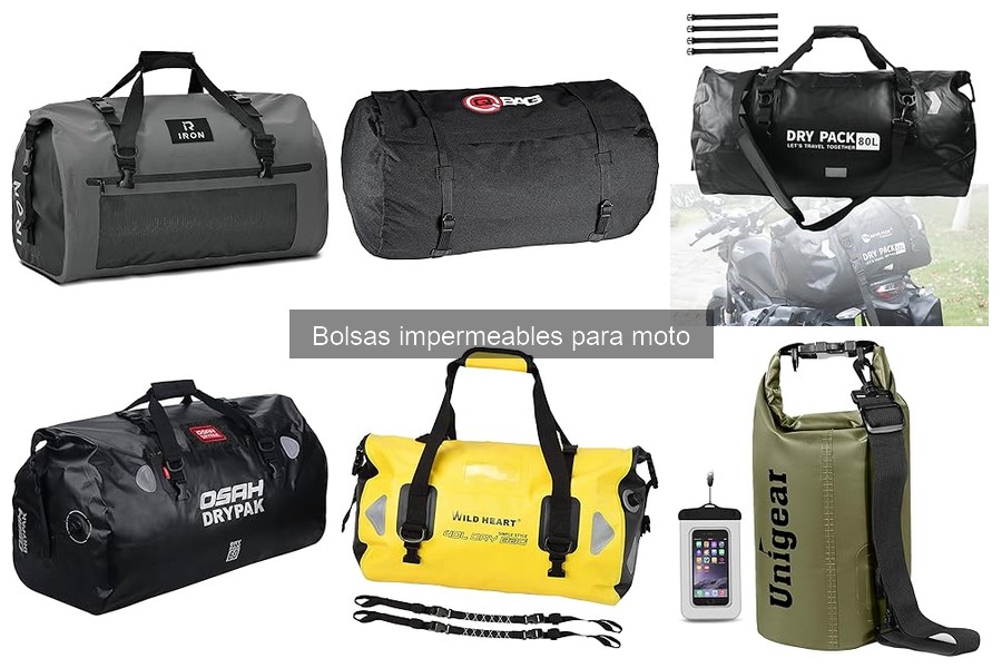 Problemas comunes de bolsas impermeables para moto