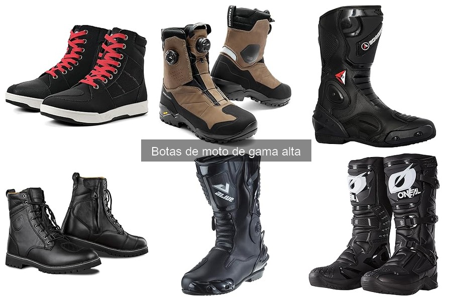 Problemas comunes de las botas de moto de gama alta