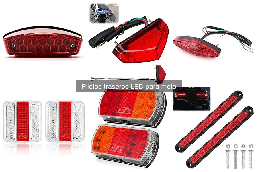 Problemas Comunes de Pilotos Traseros LED en Motos