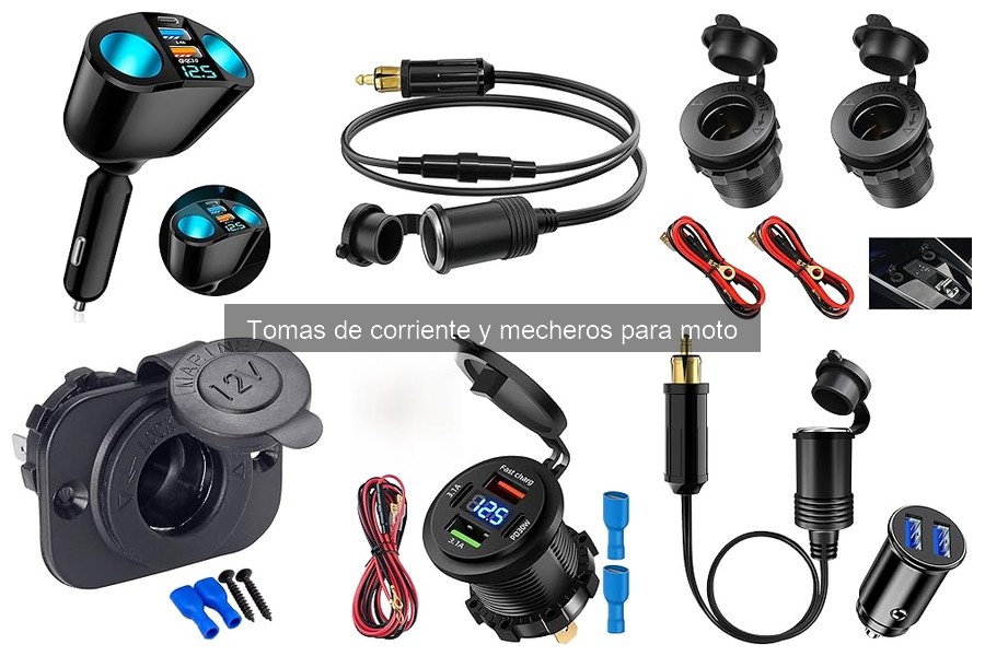 Problemas comunes tomas de corriente y mecheros para moto
