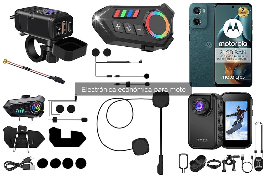 ¿Qué batería es mejor para dispositivos electrónicos en motos?