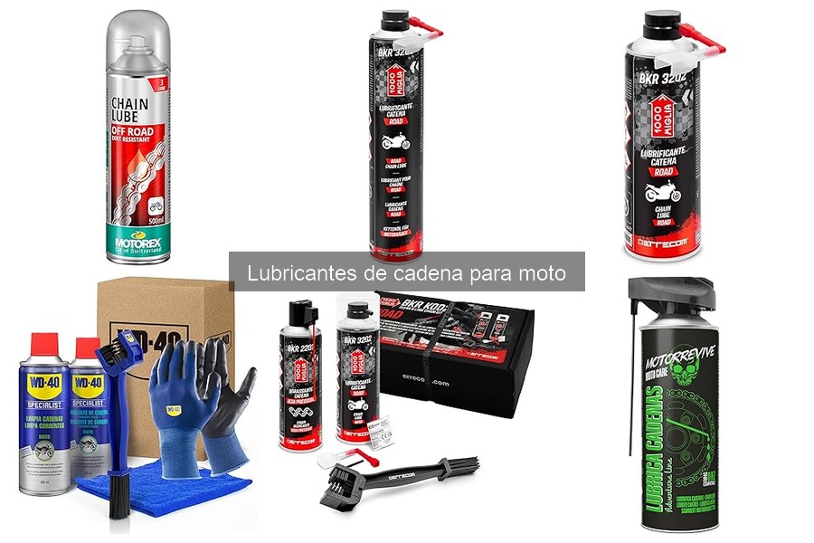 Qué es el lubricante de cadena para moto y su importancia