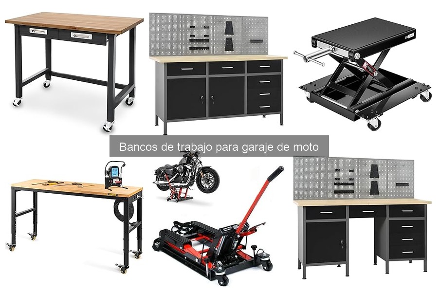 ¿Qué es un banco de trabajo para garaje de moto?