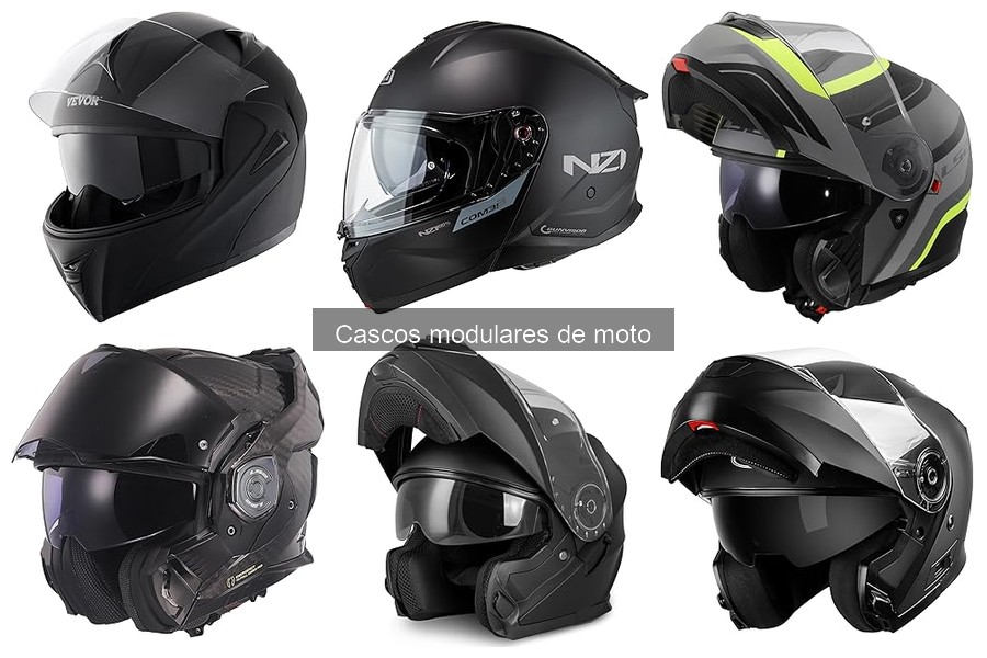 ¿Qué es un casco modular de moto? Características y ventajas
