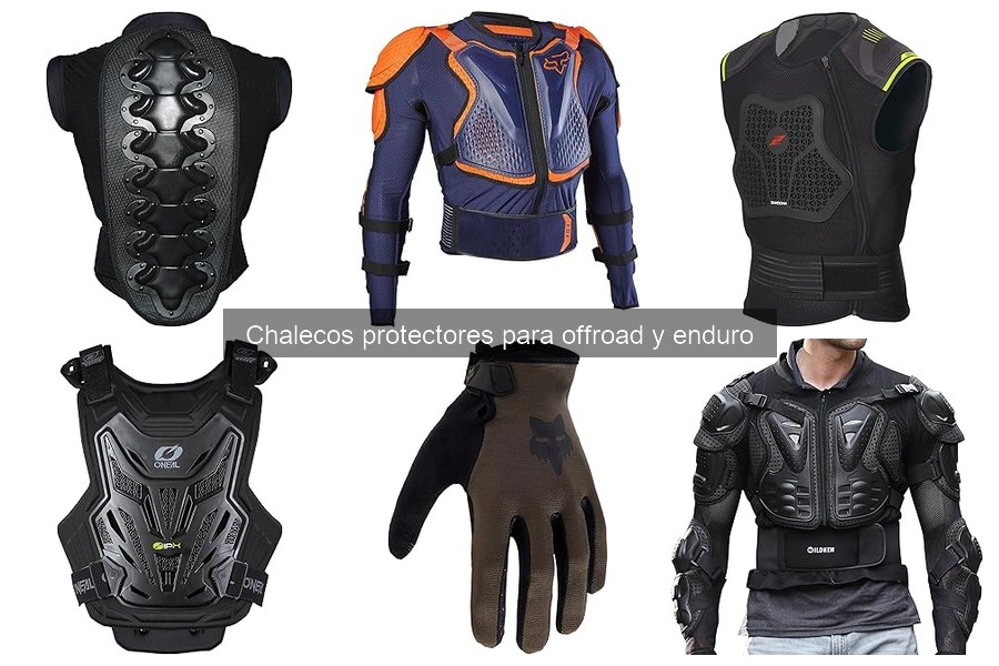 ¿Qué es un chaleco protector para offroad y enduro?