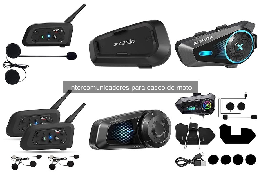 ¿Qué es un intercomunicador para casco de moto?