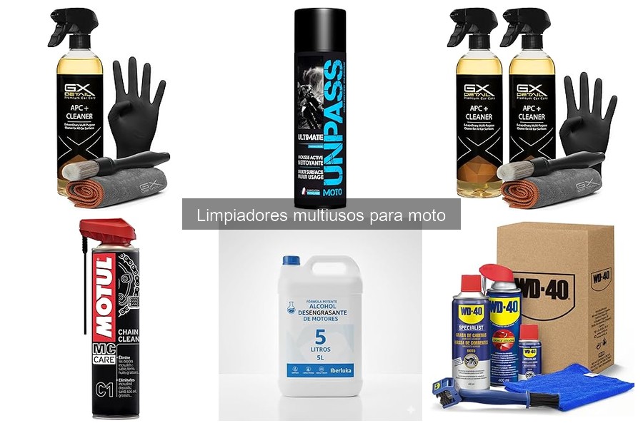 ¿Qué es un limpiador multiusos para moto? Descubre sus ventajas