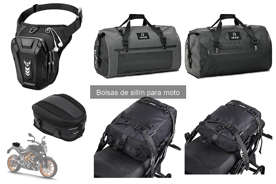 ¿Qué es una bolsa de sillín para moto? Características y usos