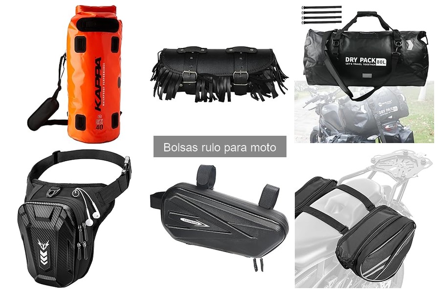 ¿Qué es una bolsa rulo para moto? Características y usos
