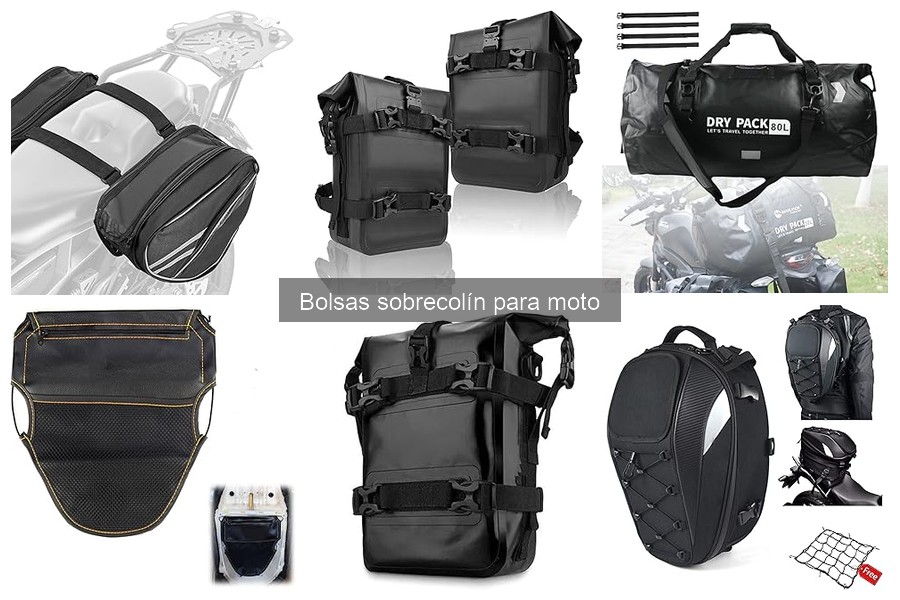 ¿Qué es una bolsa sobrecolín para moto? Características y usos