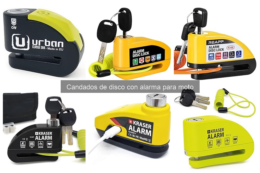 ¿Qué hacer si se activa accidentalmente el candado de disco con alarma?