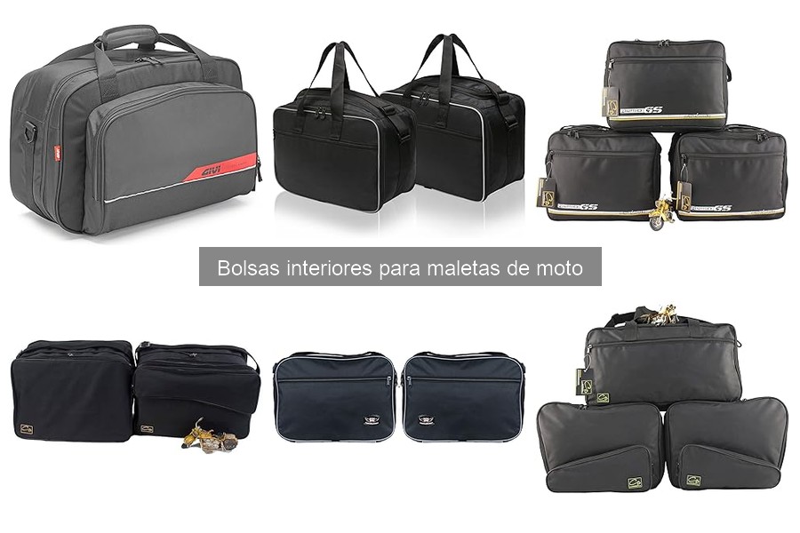¿Qué son las bolsas interiores para maletas de moto?