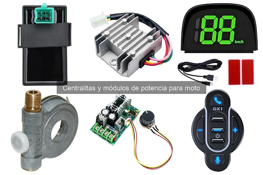 ¿Qué son las centralitas y módulos de potencia para motos?