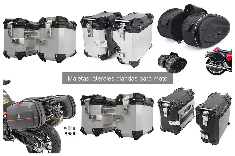 ¿Qué son las maletas laterales blandas para moto? Guía 2023
