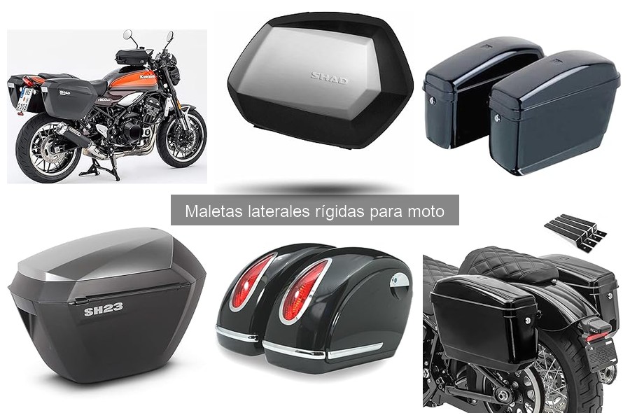 ¿Qué son las maletas laterales rígidas para moto?