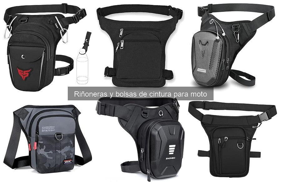 ¿Qué son las riñoneras y bolsas de cintura para moto?