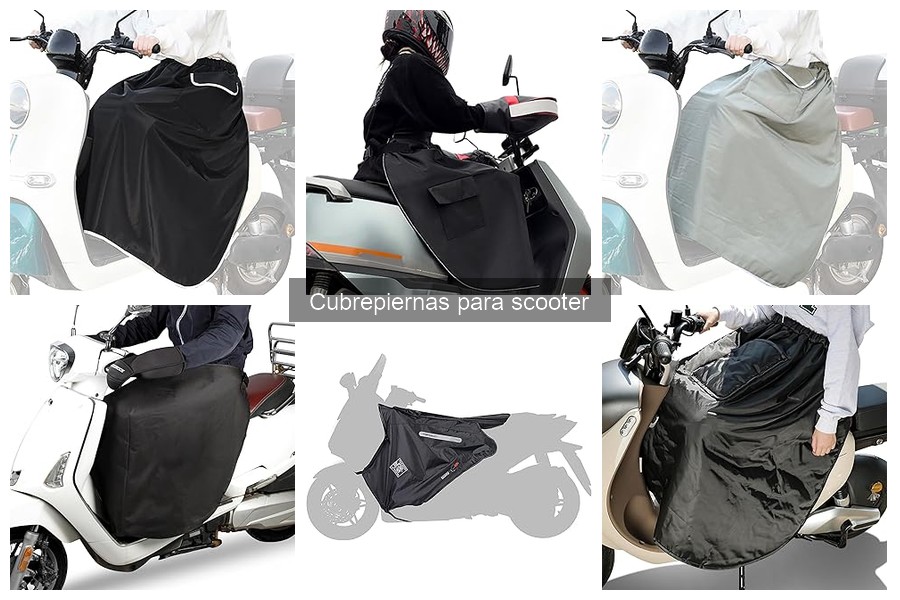 ¿Qué son los cubrepiernas para scooter? Beneficios y funciones