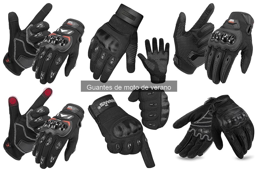 ¿Qué son los guantes de moto de verano? Guía y características
