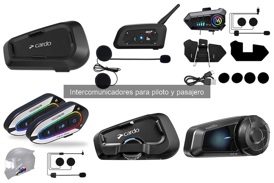 ¿Qué son los intercomunicadores para motoristas?