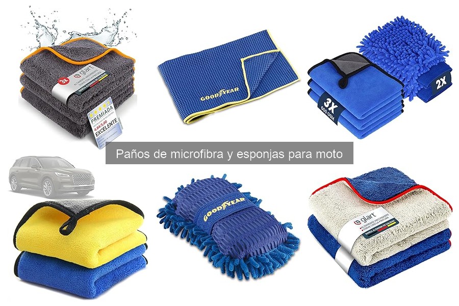 ¿Qué son los paños de microfibra para motos? Beneficios
