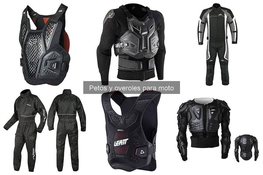 ¿Qué son los petos y overoles para moto? Definición y características