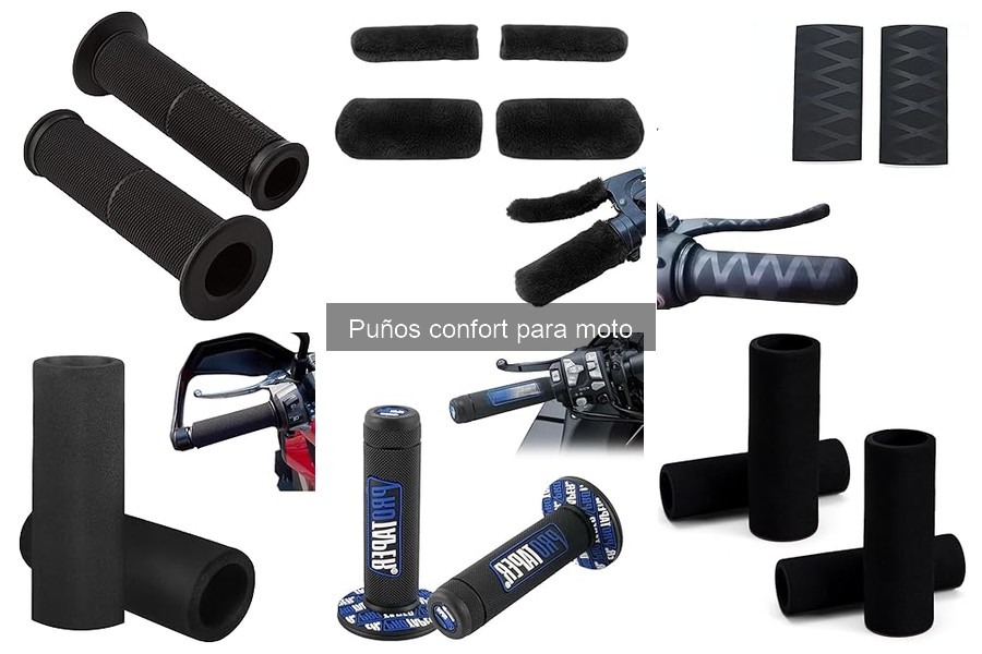 ¿Qué son los puños confort para moto? Beneficios y funciones