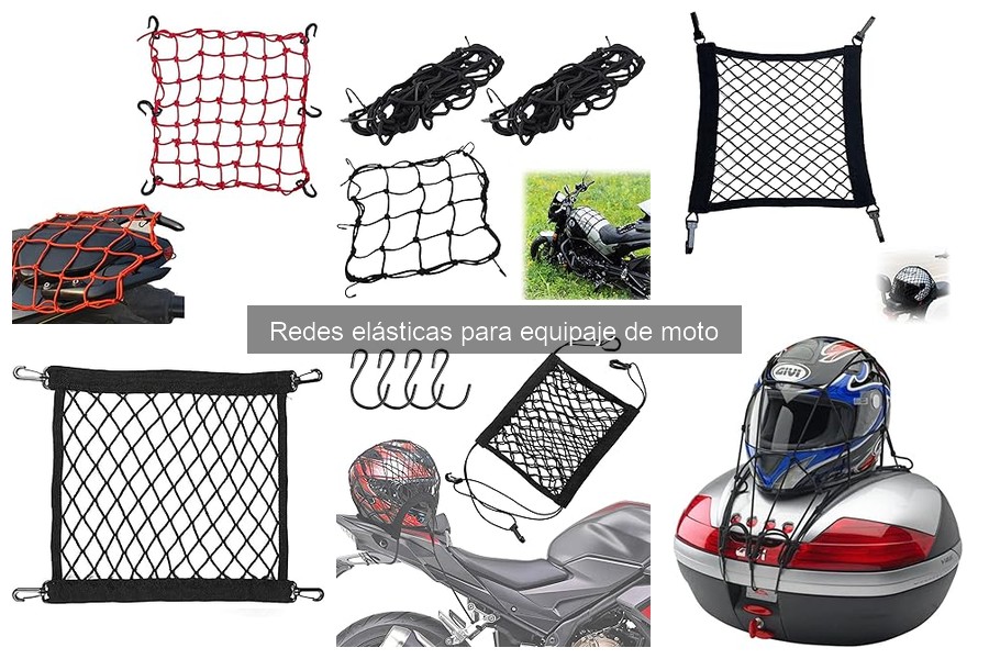 Redes Elásticas para Equipaje de Moto: ¿Qué Son y Cómo Usarlas?