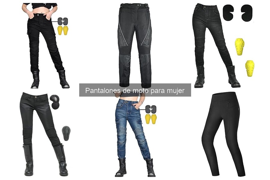 Requisitos de seguridad en pantalones de moto para mujer