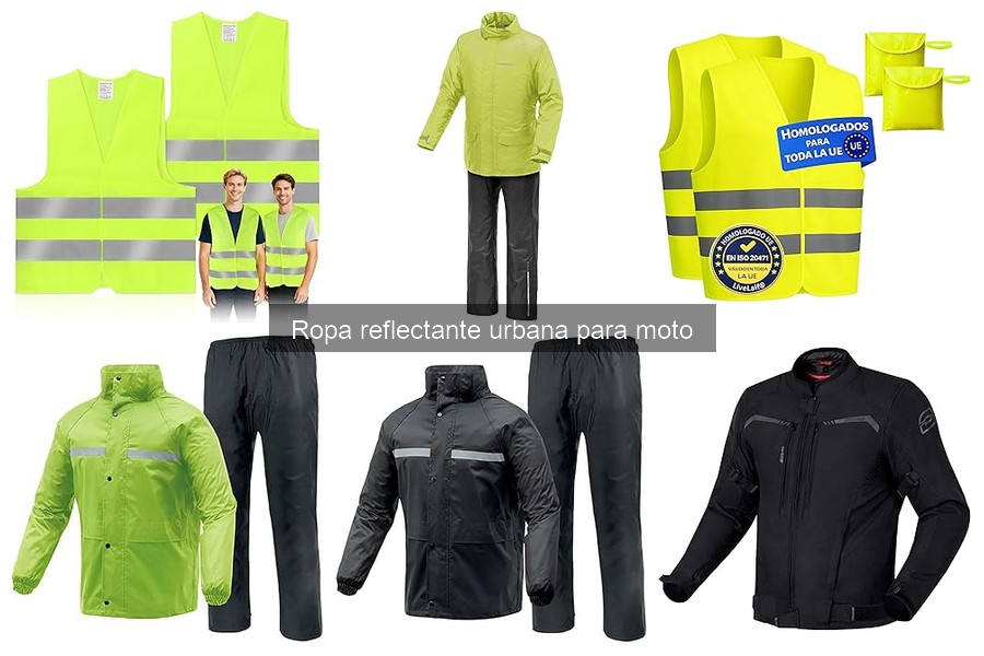 Requisitos legales de ropa reflectante para motoristas