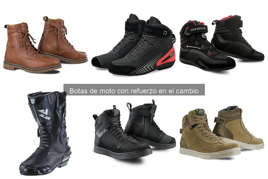 Reseñas de Botas de Moto con Refuerzo en el Cambio