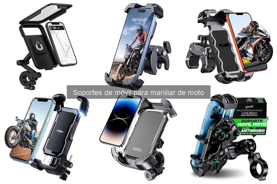 Seguridad de los Soportes de Móvil para Motoristas