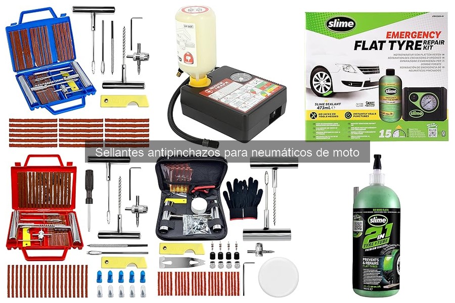 Sellantes Antipinchazos para Neumáticos de Moto: ¿Qué Son?