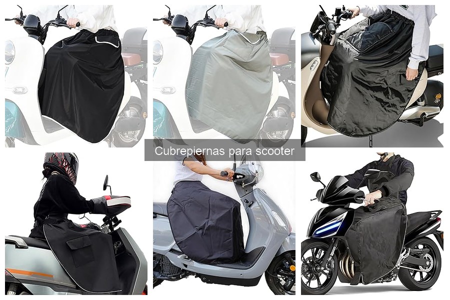 Soluciona los problemas comunes con cubrepiernas para scooter