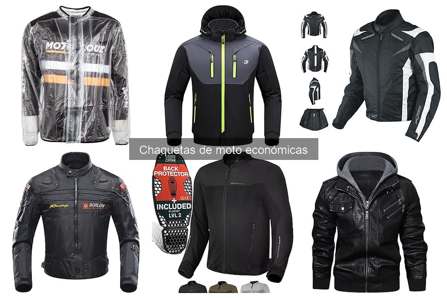 ¿Son seguras las chaquetas de moto económicas?