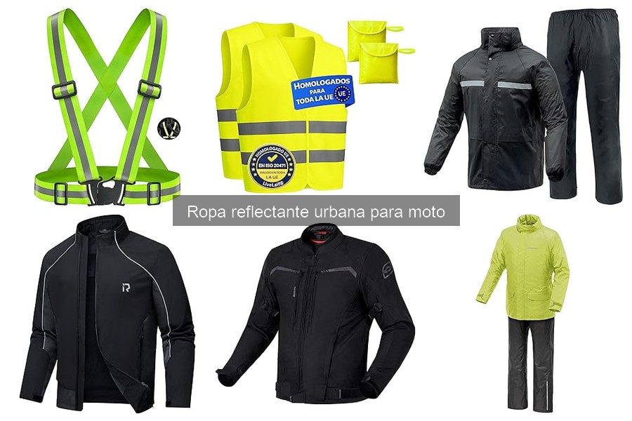 Tallas y ajuste ideal de ropa reflectante para moto