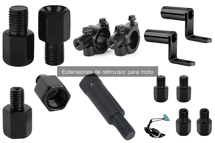 Testimonios de motoristas sobre extensiones de retrovisor