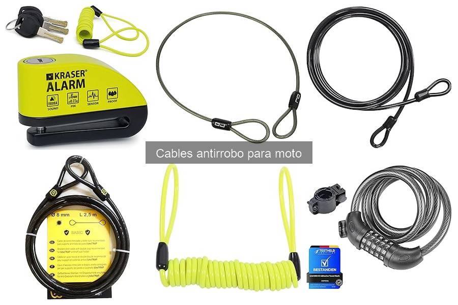 Testimonios sobre Cables Antirrobo para Moto: Opiniones Reales