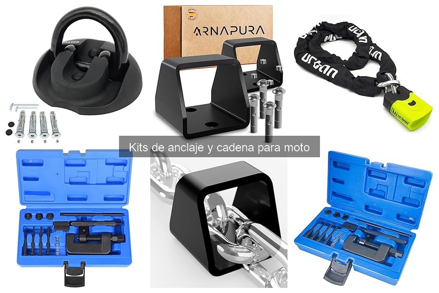 ** Testimonios sobre Kits de Anclaje y Cadena para Moto