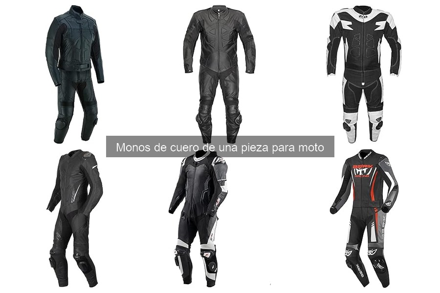 Testimonios sobre monos de cuero de una pieza para moto