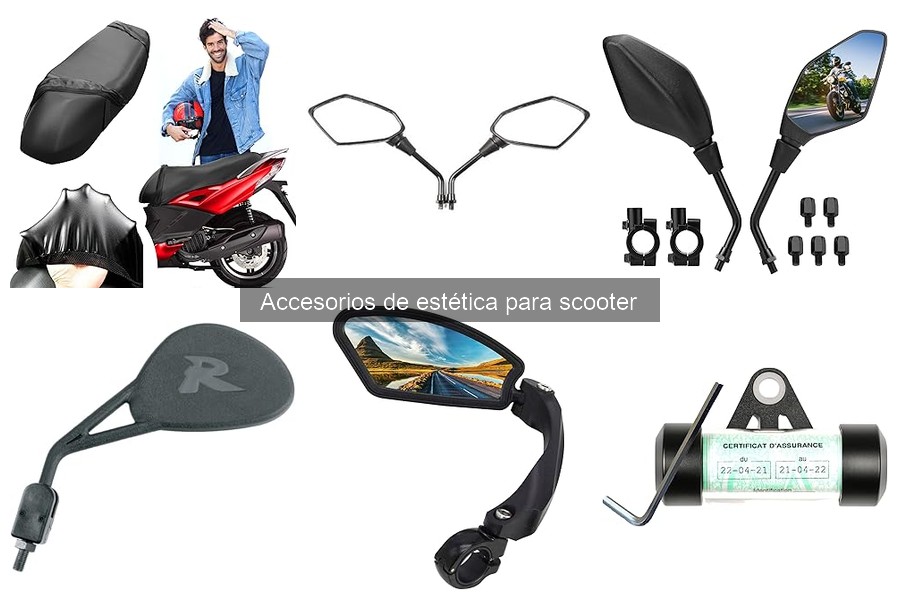 Tipos de Accesorios Estéticos para Scooter: Personaliza Tu Motocicleta