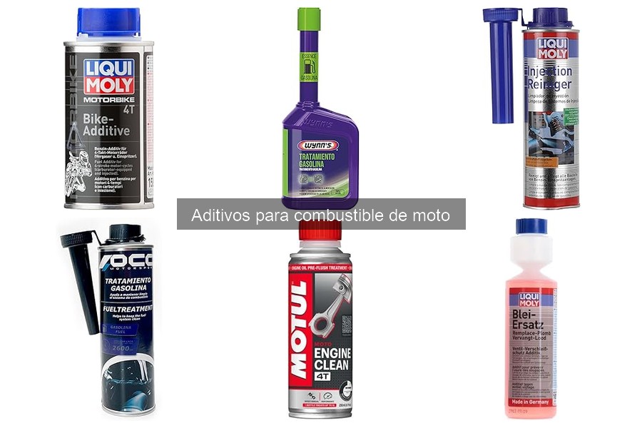 Tipos de aditivos para combustible de moto: Guía completa