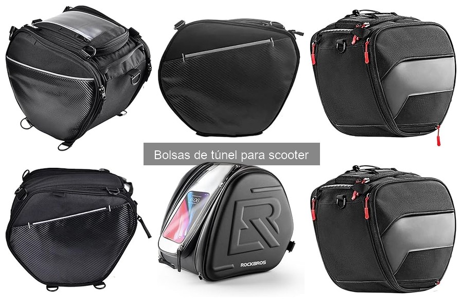 ** Tipos de bolsas de túnel para scooter: usos y beneficios