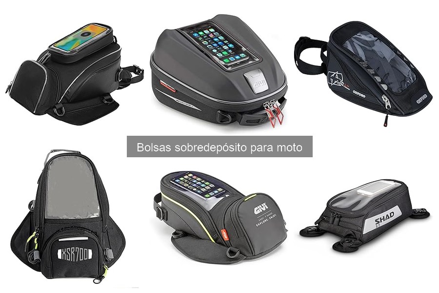 Tipos de Bolsas Sobredepósito para Moto: Guía Completa