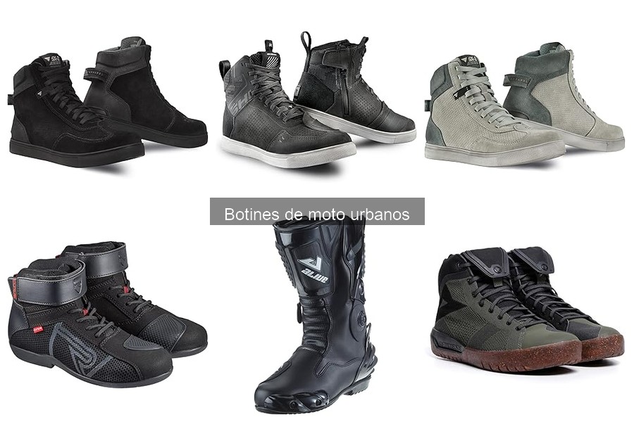 Tipos de Botines de Moto Urbanos: Estilos y Características