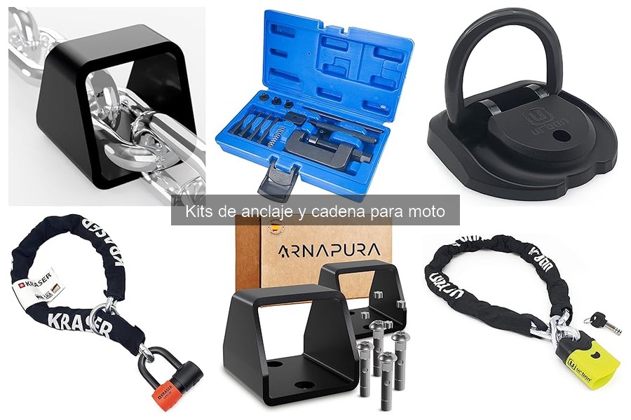 Tipos de cadenas de anclaje para motos: guía completa