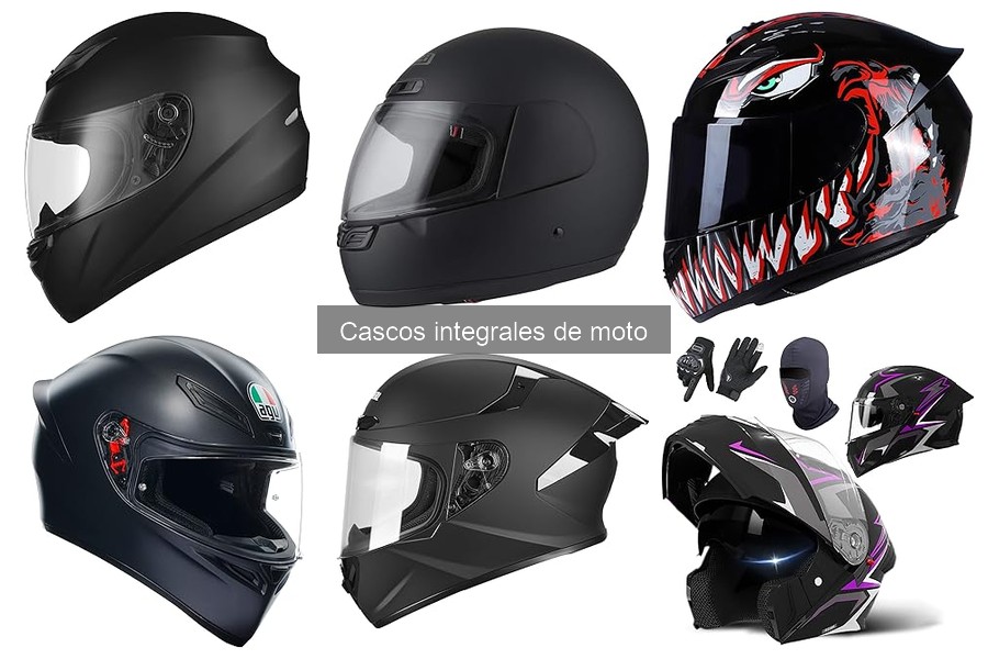 Tipos de Cascos Integrales de Moto: Encuentra el Ideal