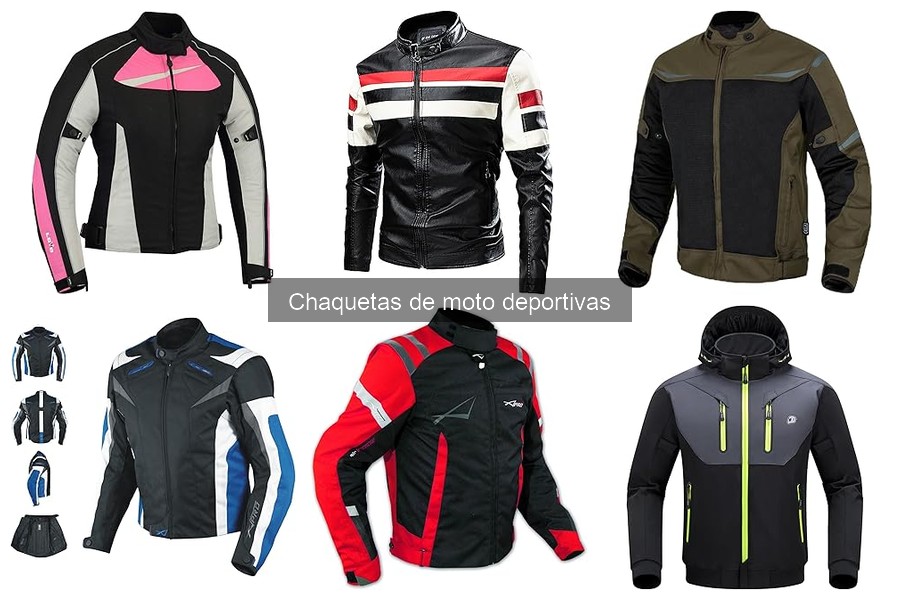 Tipos de chaquetas de moto deportivas: guía completa