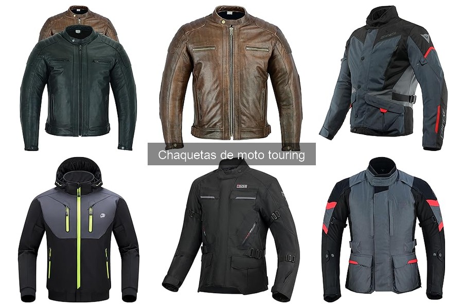 Tipos de chaquetas de moto touring: guía completa