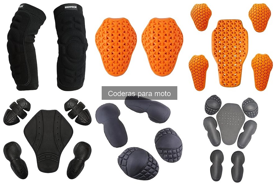 Tipos de coderas para moto: características y usos