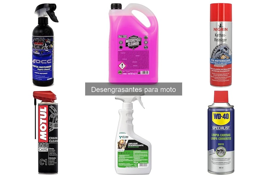 Tipos de desengrasantes para motos: guía completa